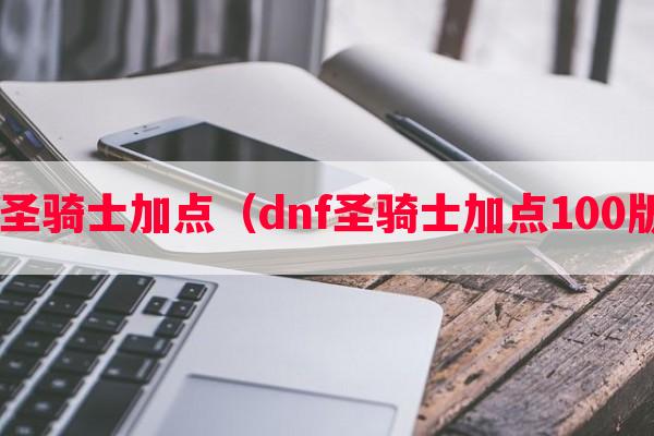 dnf圣骑士加点（dnf圣骑士加点100版本）