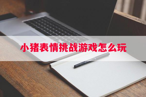 小猪表情挑战游戏怎么玩