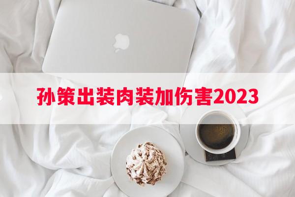 孙策出装肉装加伤害2023